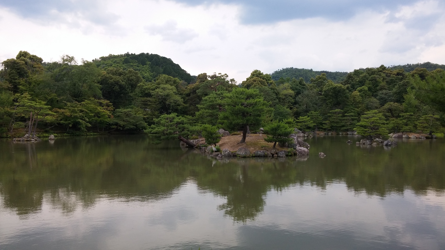 Magnifique paysage au Temple d'Or