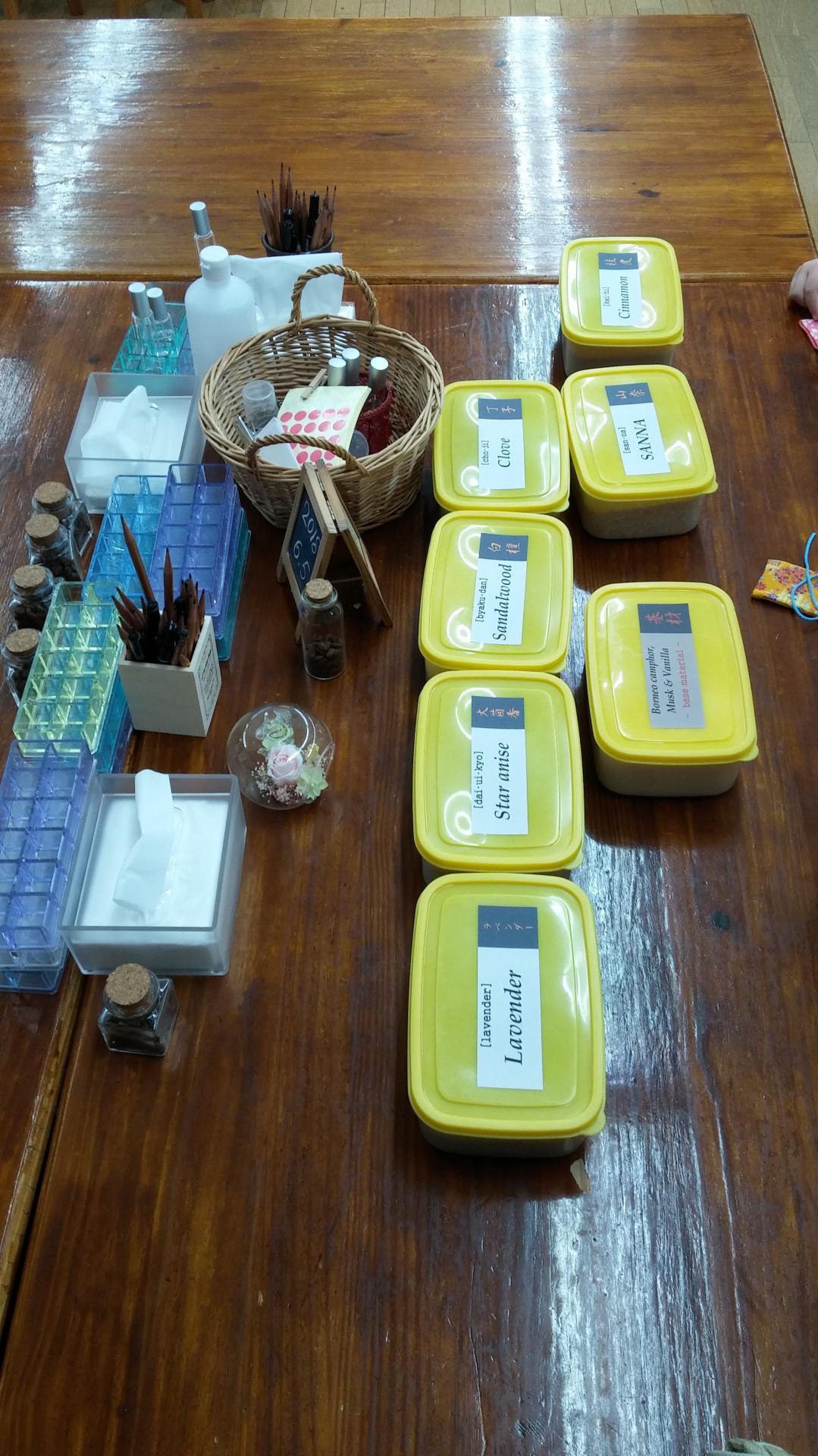 Awaji : Atelier de sachet à la Maison de parfums 