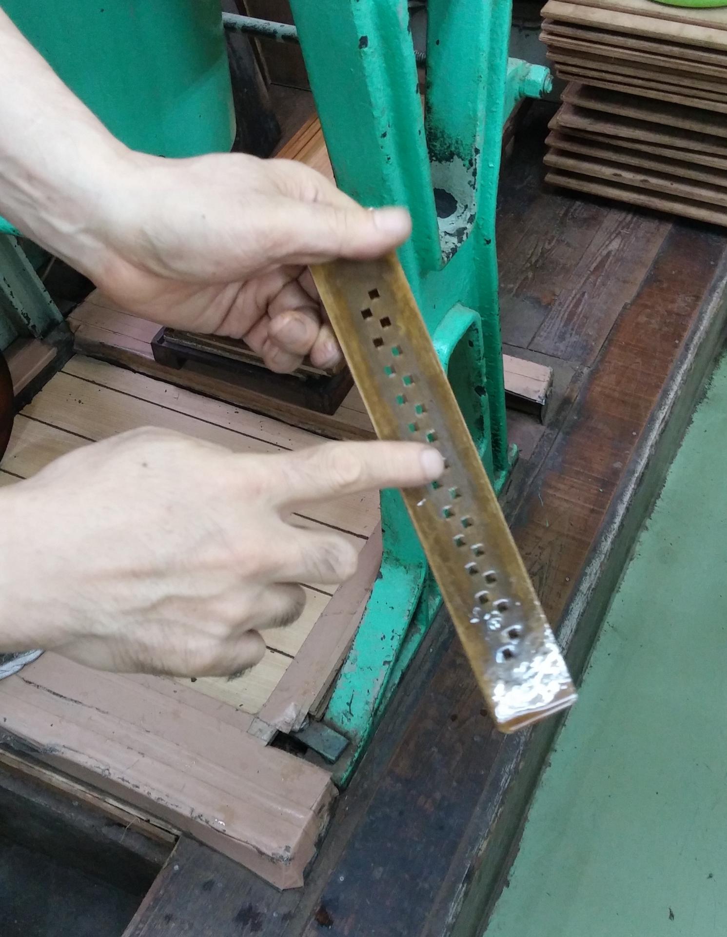 Baieido : Plaquette pour faire des bâtonnets carrés